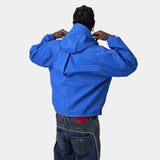 Echo Midnight Grid Windbreaker Outerwear Eme Studios