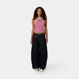 Anny Cherry Striped Tank Top Woman T-Shirts Eme Studios