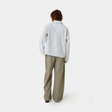 Vade Blue Popover Shirt Shirts Eme Studios