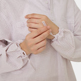 Vade Pink Popover Shirt Shirts Eme Studios