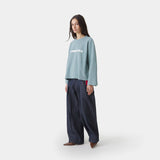 Metro Aqua Long Sleeve T-shirts Eme Studios