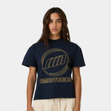 Contour Navy Oversized Tee T-shirts Eme Studios