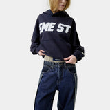 Dual Dark Blue Pants Pants Eme Studios