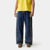 Dual Dark Blue Pants Pants Eme Studios