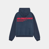 Roots Navy Oversized Hoodie Hoodies eme