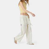 Jammies Je T'aime Off Sand Stripped CLP Pants Eme Studios