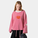Horizon Striped Cherry Long Sleeve T-shirts eme