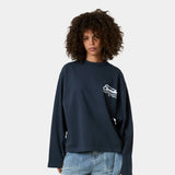 Courageous Navy Long Sleeve T-shirts Eme Studios