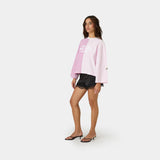 Roguish Fucsia Striped Long Sleeve T-shirts eme