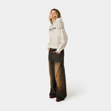 Capri Off Sand Full Zip Hoodies Eme Studios