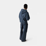 Basic Navy Oversized Hoodie Hoodies eme