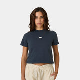 Gossip Navy Tee Woman T-Shirts Eme Studios