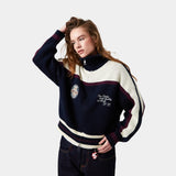 Frisona Zipper Knit Knitwear eme