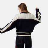 Frisona Zipper Knit Knitwear eme