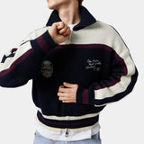 Frisona Zipper Knit Knitwear eme