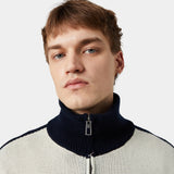 Frisona Zipper Knit Knitwear eme