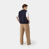 Nordhaven Night Sjy Knit Vest Knitwear eme