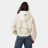 Capri Off Sand Full Zip Hoodies Eme Studios