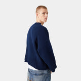 Bryss Navy Knit Sweater Knitwear eme