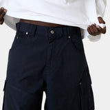 Carrier Navy Cargo Jorts Shorts Eme Studios