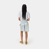 Jammies LS Green Striped Shorts eme