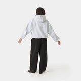 Alfa Heather Grey Oversized Hoodie Hoodies Eme Studios