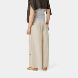 AGL Cream Wide Pants Pants Eme Studios