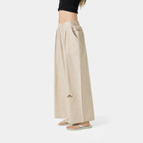 AGL Cream Wide Pants Pants Eme Studios