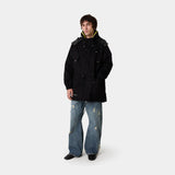 Bond Black Parka Outerwear Eme Studios
