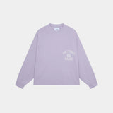 Badge Gray Lilac Long Sleeve T-shirts eme