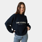 Master Navy Knit Sweater Knitwear eme