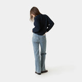 Master Navy Knit Sweater Knitwear eme