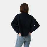 Master Navy Knit Sweater Knitwear eme