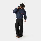 Roots Navy Oversized Hoodie Hoodies eme