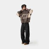 Thrill Falcon Zipper Knit Knitwear eme