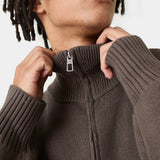 Thrill Falcon Zipper Knit Knitwear eme