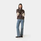 Thrill Falcon Zipper Knit Knitwear eme