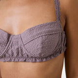 Amalfi Mauve Bra Woman Accessories Eme Studios