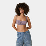Amalfi Mauve Bra Woman Accessories Eme Studios