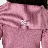 Aria Cotton Candy Zipper Knit Woman Knitwear Eme Studios