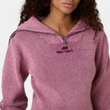 Aria Cotton Candy Zipper Knit Woman Knitwear Eme Studios