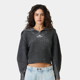 Aria Shadow Zipper Knit Woman Knitwear Eme Studios