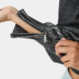 Aria Shadow Zipper Knit Woman Knitwear Eme Studios