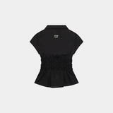 Baily Black Shirt Woman Shirts Eme Studios