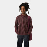 Barry Burgundy Polo Knitwear Eme Studios