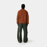 Blush Terracotta Zipper Knit Knitwear Eme Studios