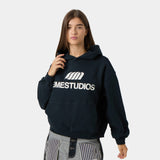 Brook Navy Oversized Hoodie Hoodies Eme Studios