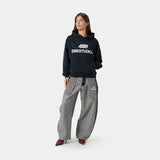 Brook Navy Oversized Hoodie Hoodies Eme Studios