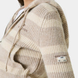 Cala Striped Zipper Knit Woman Knitwear Eme Studios