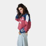 Campus Navy Oversized Crewneck Sweatshirts Eme Studios